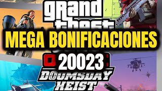 🔥NUEVA ACTUALIZACION GTA 5 ONLINE HOY SEMANA DE BONIFICACIONES LOCURA GTA 5 ONLINE 20023 [upl. by Anivla]