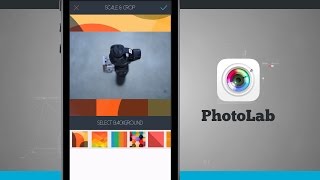 PhotoLab iPhone App Demo [upl. by Aicilak]