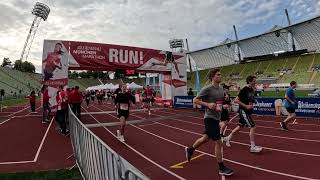 Start München Marathon 2023 10 km Lauf Teil 2 im Olympiastadion am 08102023 [upl. by Chelsea907]