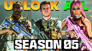 How to get UNLOCK ALL for SEASON 5 Unlock ALL for Console  Works on Xbox  PlayStation  PC NEW [upl. by Aerol484]