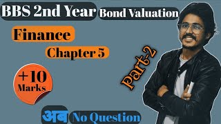 Bond Valuation Easy Way BBS 2nd Year  Financial assets valuation bond valuation  part2 [upl. by Ecirtel]