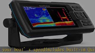 Garmin Striker Vivid 5cv EasytoUse 5inch Color Fishfinder and Sonar Transducer Vivid Scanning [upl. by Gerdeen]