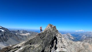 ARÊTE EST DE LA SÉTÉRIA  POINTE DE L’ÉCHELLE 3418 m  VANOISE [upl. by Auqenet447]