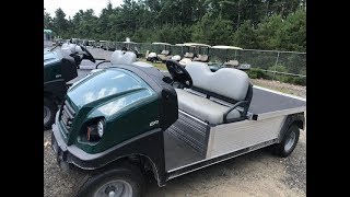 CCE Golf Cars Carryall 700 Rental Vehicle [upl. by Demetria]