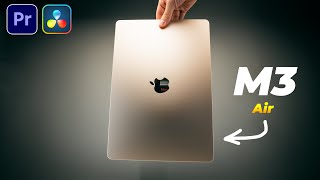 REAL Video Editing Performance on Apple Macbook Air M3 Premiere Pro amp DaVinci Resolve [upl. by Brawner]