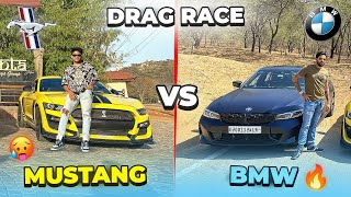 Lokesh Gamer Mustang GT VS BMW I8 Drag Race Who Will Win [upl. by Meridith]