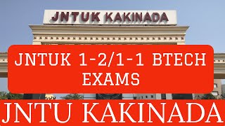 JNTUK 1211 BTECH EXAMS jntuk [upl. by Bravin796]