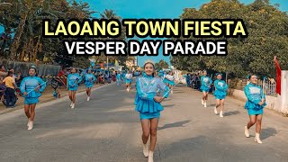 LAOANG TOWN FIESTA 2024  Vesper Day Parade  Laoang Northern Samar [upl. by Novla]