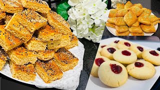 Kulcha Murabbadar  Jam Cookies کلچه مربا دار ♥️ eidspecial cookies [upl. by Elockin227]