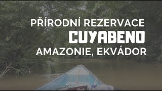 Přírodní rezervace CUYABENO Amazonie Ekvádor 2019 [upl. by Janiuszck873]