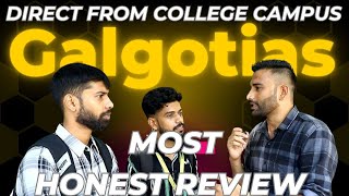 Galgotias College Greater Noida  Students Review  Placements  Admission Process  Campus Life [upl. by Kramer]