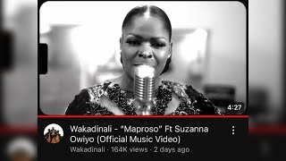 Wakadinali  quotMaprosoquot Ft Suzanna Owiyo Reaction [upl. by Lati]