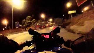 Suzuki gsxr 600 k9 PORTUGAL night [upl. by Noraf]