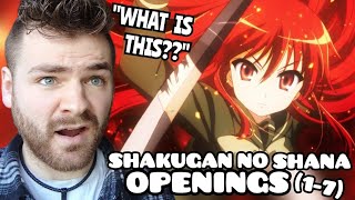 First Time Reacting to quotShakugan No Shana Openings 17quot  New Anime Fan  ANIME REACTION [upl. by Yhtimit]