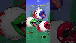 The Freaky Eyes of Terraria has returned ─ Now with the Twin Lips oh god shorts terraria [upl. by Imar]