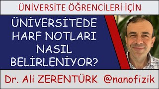 Üniversitelerde harf notları nasıl belirleniyor [upl. by Bianka212]