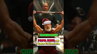 Papá Noel ya no será gordo🎅 fitness navidad gym [upl. by Eneli]