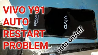 vivo y91 auto restart problem  All Vivo Mobile on off Solution [upl. by Nagad]