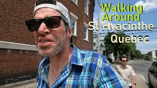 6 5 24 WALKING AROUND ST HYACINTHE QUEBEC WITH BEN LOMON [upl. by Herby]