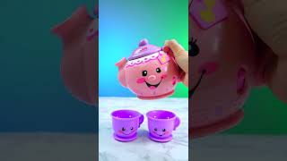 Satisfying With Unboxing amp Review Fisher Price Tea Pot Playset Video l ASMR Videos [upl. by Anida731]