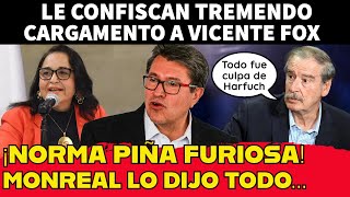 ¡Le confiscan tremendo cargamento a Fox Norma Piña furiosa ¡Monreal lo dijo todo [upl. by Anorahs]