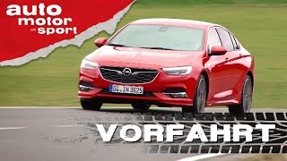 Opel Insignia Grand Sport Neuer Allrad neuer Look  Vorfahrt  auto motor und sport [upl. by Marceau]