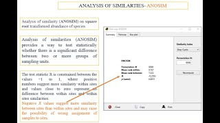 ANOSIM [upl. by Nhguaved916]