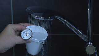 GROHE  Euphoria Exposed Shower System Thermostat Calibration  Installation Video [upl. by Areip]