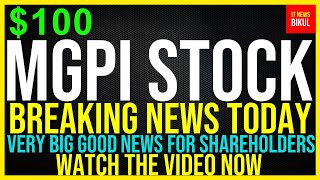 MGPI Stock  MGP Ingredients Inc Stock Breaking News Today  MGPI Stock Price Prediction  MGPI [upl. by Pihc]