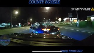 Perp Tries To Outrun Clayton County Deputies In A 4 Cylinder Kia Rio Result… PIT [upl. by Anavahs]