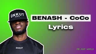 Benash  Coco lyrics [upl. by Noseyt]