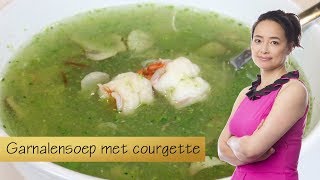 Garnalensoep met courgette [upl. by Alton]