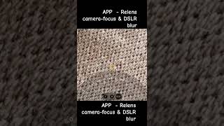 APP  Relens camerafocus amp DSLR blur [upl. by Eisoj]