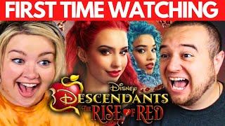 DESCENDANTS 4 THE RISE OF RED  Movie Reaction [upl. by Domeniga]