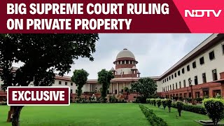 Supreme Court News  PM Advisory Council Member On SC Order On Private Property quotWelcome Stepquot [upl. by Orsino]