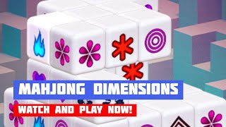 Mahjong Dimensions · Game · Gameplay [upl. by Zul]