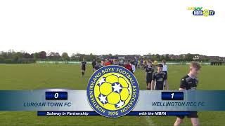 NIBFA TV LIVE  U17 Lurgan Town FC v Wellington Rec FC 060524 [upl. by Eryt594]