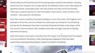 Ladywood Developer Agreement  Contradictory Information [upl. by Steffane466]