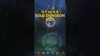 First 4 drop in PvP 😱 41 vs 44 Awakened Druidic Staff  Albion Online PvP [upl. by Ihsoyim]