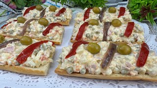 🤩¡¡Este Aperitivo de Ensaladilla es tan delicioso que la cocino casi todos los días fácil y rápido [upl. by Nae]