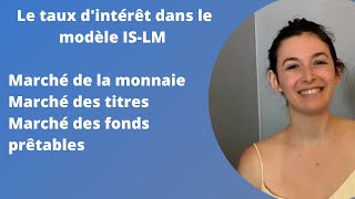 Le taux dintérêt ISLM [upl. by Anaeel]