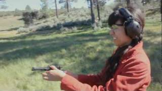 Loading and Firing the Nagant Revolver with Liz [upl. by Bobby17]