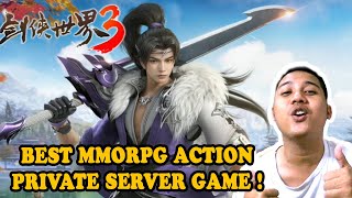 Best MMORPG ACTION Private Server GAME  SWORDMAN WORLD 3 Private Server [upl. by Aicekan]