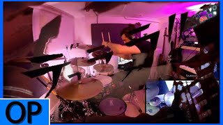 Durarara  デュラララ Op 1  Theatre Brook  Uragiri no Yūyake 『Drum Cover』 [upl. by Asilim387]