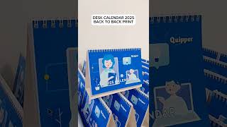 DESK CALENDAR 2025🗓️800pcsContact us on facebook IVEM Digital Printing Services for inquiries [upl. by Ediva]