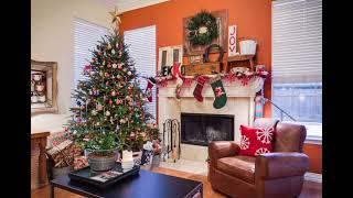 FIREPLACE MANTEL DECOR IDEAS FOR CHRISTMAShomedecorhomdecorinspiration [upl. by Mercier]