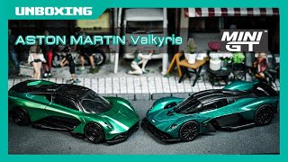 ［貓哥Vlog 230 Unboxing MINI GT 164 Aston Martin Valkyrie  CC ENG amp 繁體中文 [upl. by Cinamod]