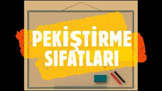 Learn Turkish Lesson 58  Pekiştirme Sıfatları [upl. by Kling662]