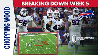 Breaking Down The Top Plays From Week 5 At Houston  Buffalo Bills  Chopping Wood [upl. by Niletak]