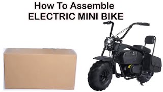 How to assemble kids electric Bike  Battery car unboxing [upl. by Gronseth]